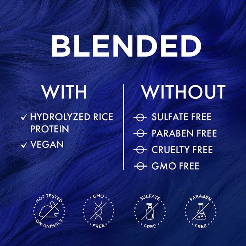 Ingredients present in blue hair dye