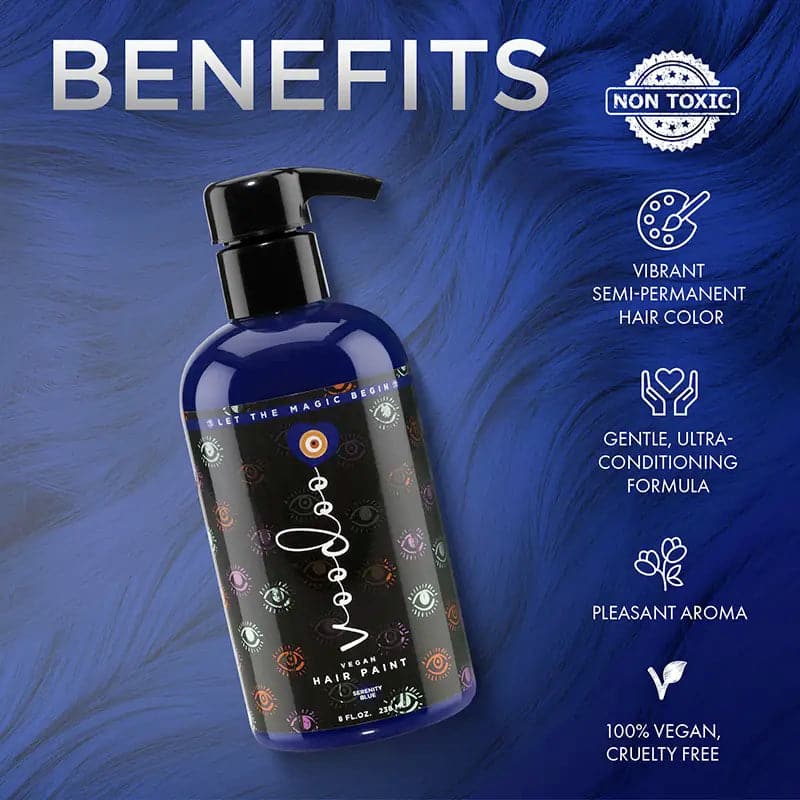 Benefits of blue hair dye