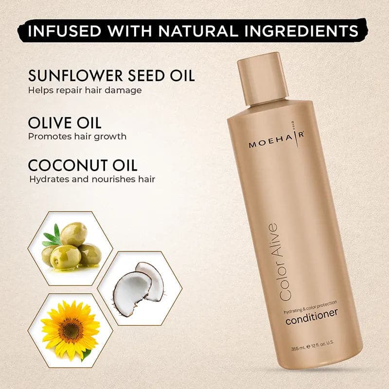 Ingredients present in color safe conditioner