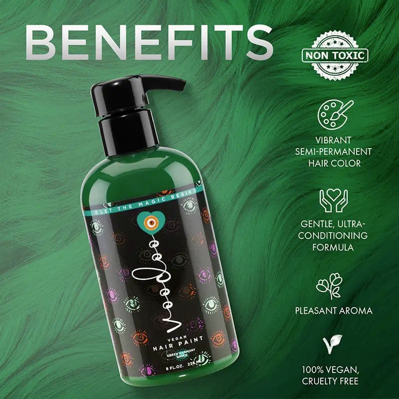 Benefits of green hair dye