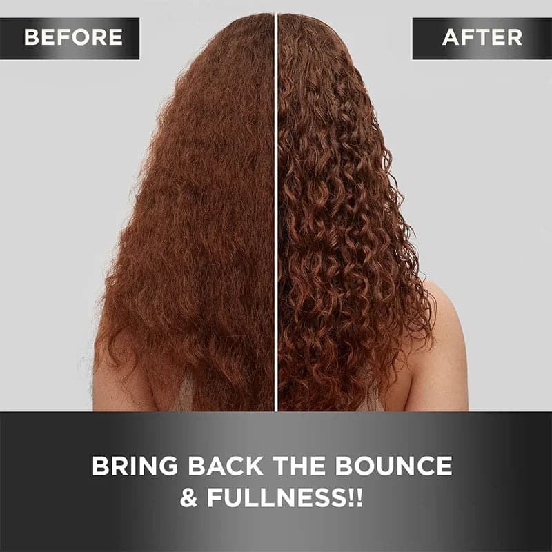 Before and after image of the product