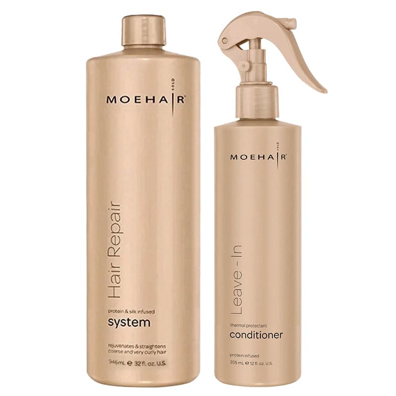 Hair Repair System and Leave In Conditioner Combo