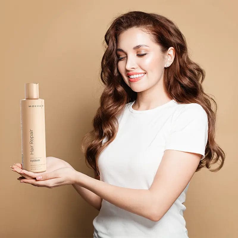 Handshot of hair repair system