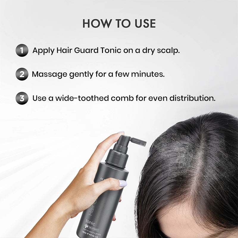 Hair Guard Tonic - How to Use
