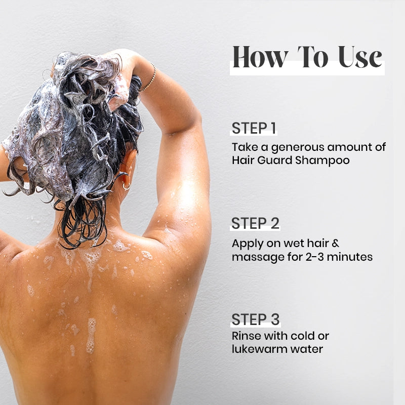 anti-hair fall shampoo | How to Use