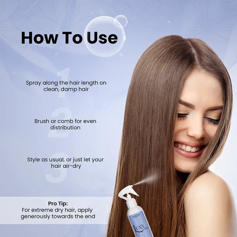 How to use Moehair Luxx 10 N 1 Leave-In Conditioner