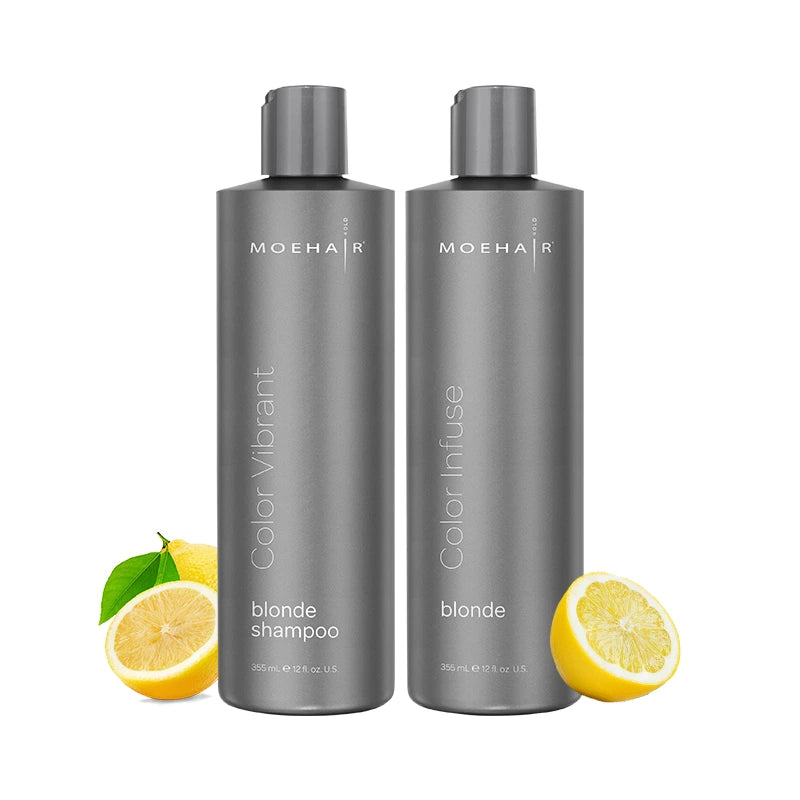 Color Vibrant Blonde Shampoo and Color Infuse Blonde Toner Combo