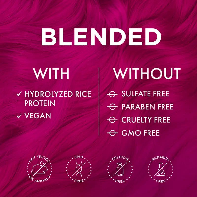 Ingredients used in magenta hair dye