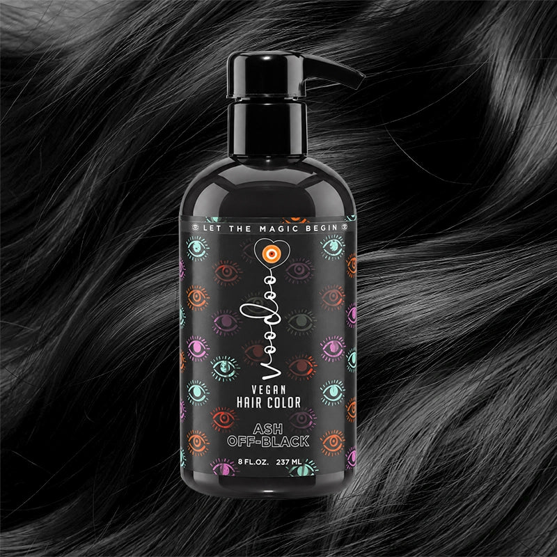 Ash Off-Black Hair Dye