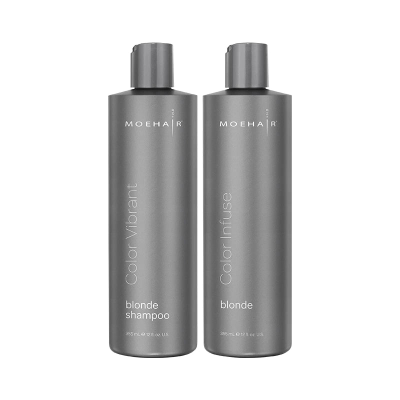Color Vibrant Blonde Shampoo and Color Infuse Blonde Toner Combo