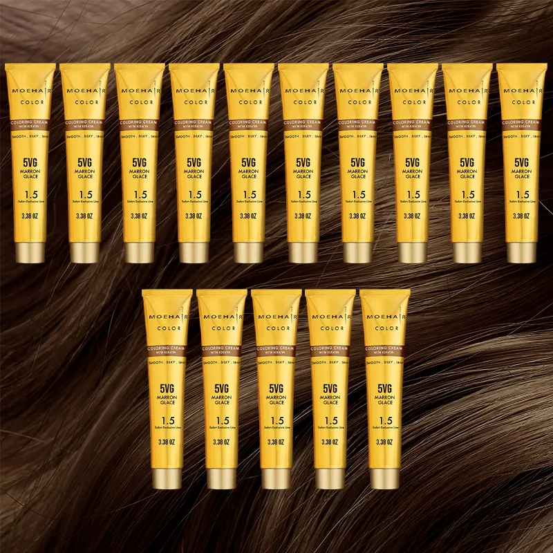 Pack of 15 - 5VG Marron Glace Hair Color