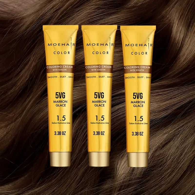 Pack of 3 - 5VG Marron Glace Hair Color