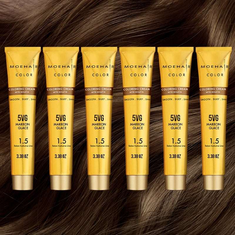 Pack of 6 - 5VG Marron Glace Hair Color