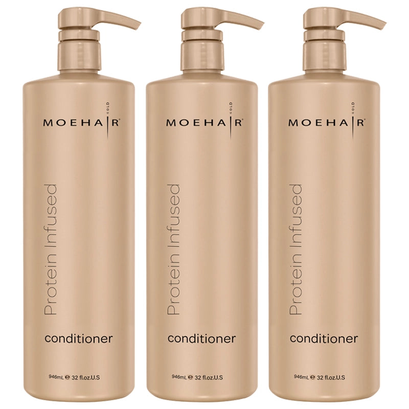 Pack of 3 - Protein Conditioner - Moehair.us - 32Oz