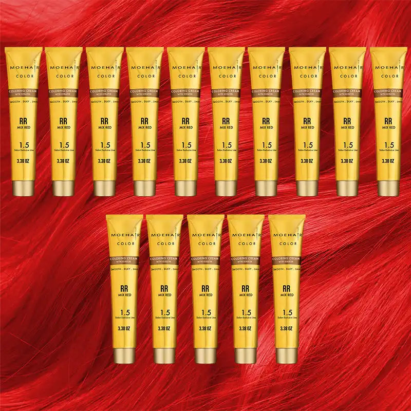 Pack of 15 - RR Mix Red Hair Color