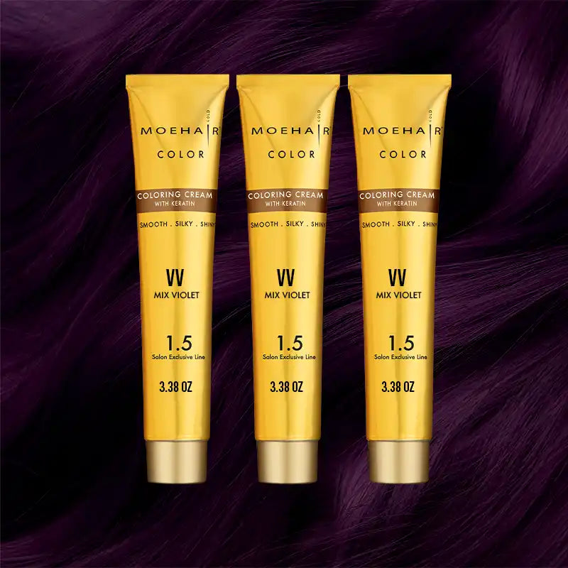 Pack of 3 - VV Mix Violet Hair Color