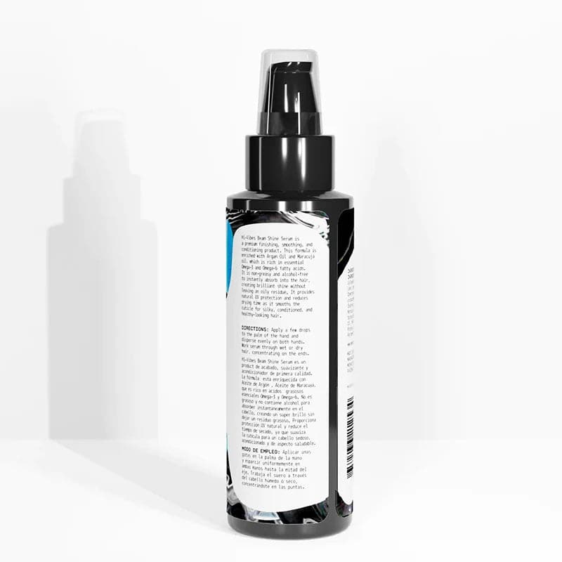 vegan hair serum back shot