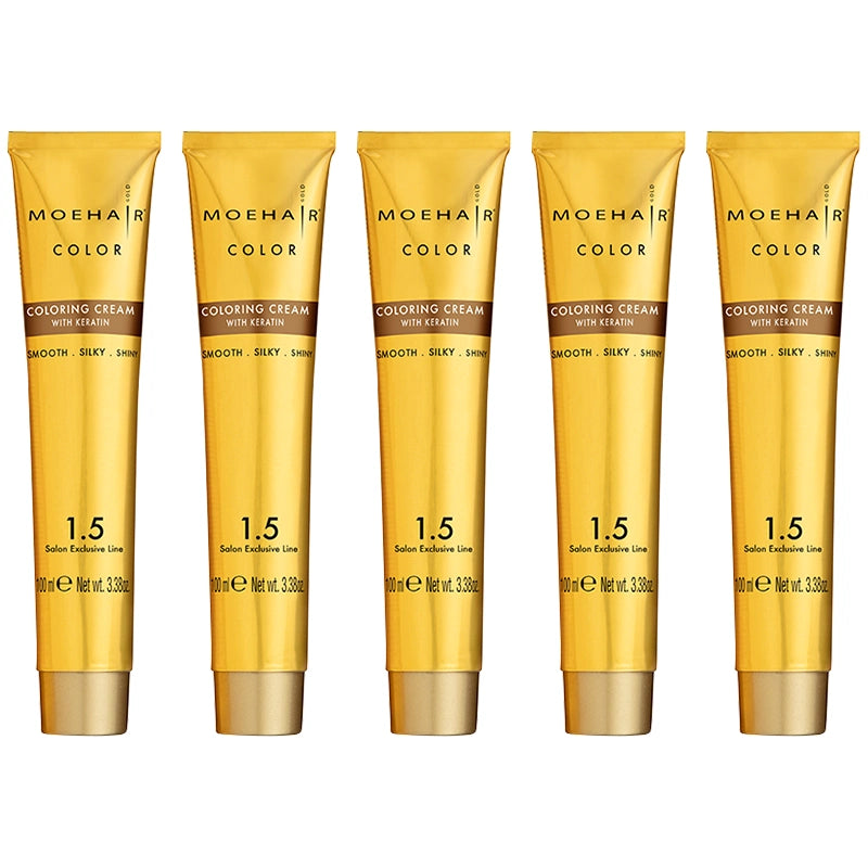 Pack of 5 - Permanent Hair Color