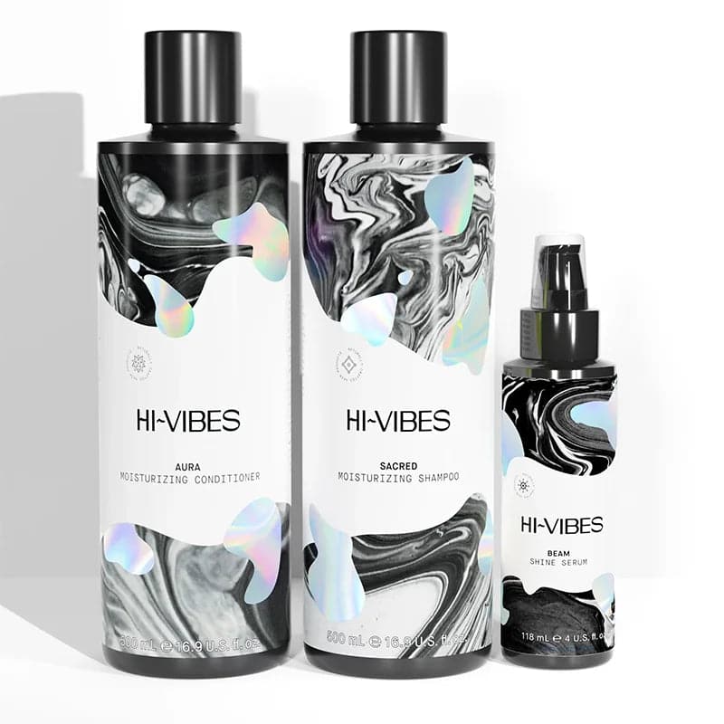 HI-Vibes Shampoo, Conditioner & Serum Trio Pack