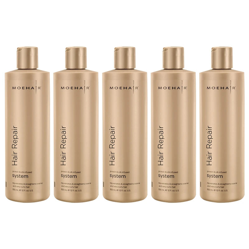 Pack of 5 - Moehair hair repair system ( keratin treatment )