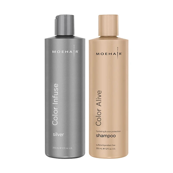 Color Infuse Silver and Color Alive Shampoo Combo