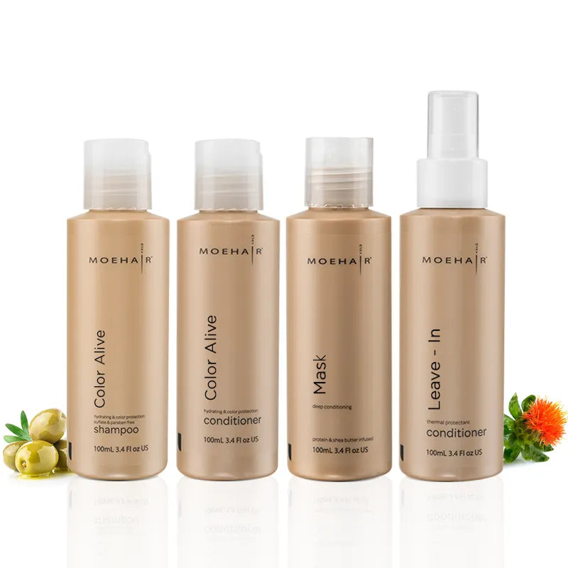 Mini Color Alive Shampoo & Conditioner, Hair Mask and Leave-in Conditioner