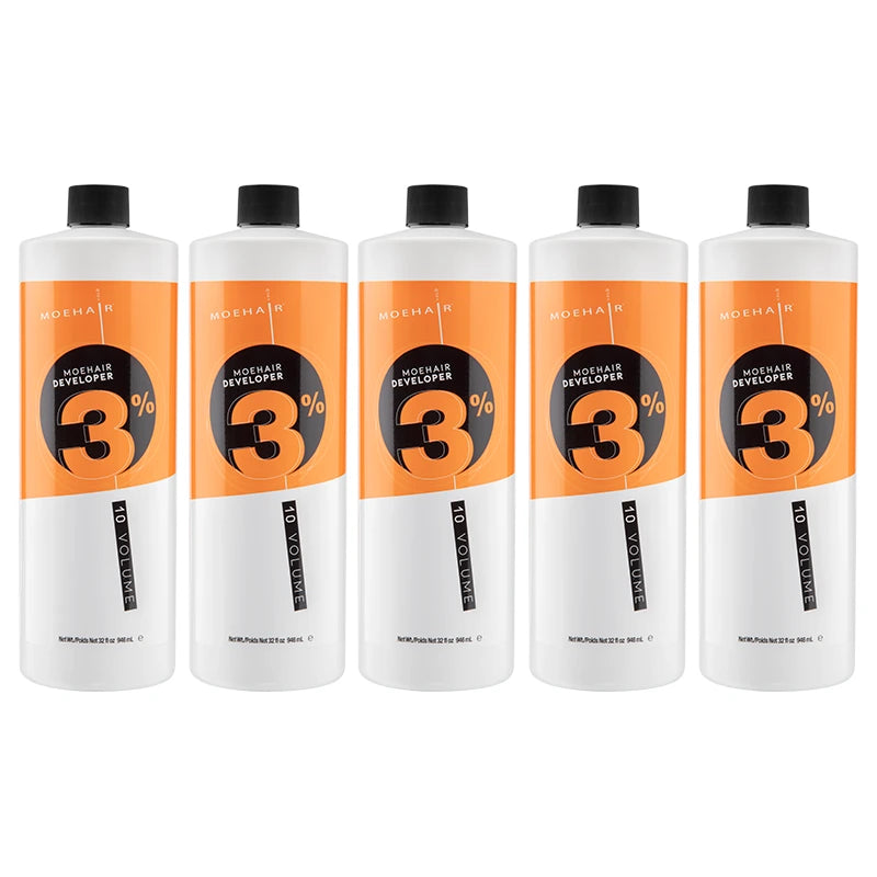 pack of 5: Moehair 10 volume hair developer