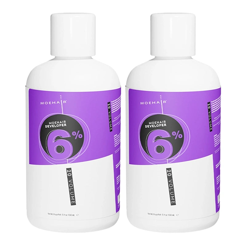 Combo - Moehair Hair Color Developer (6%, 20 volume) - 5Oz