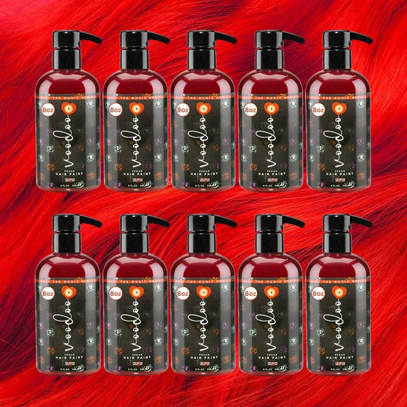 Bright Red Hair Dye