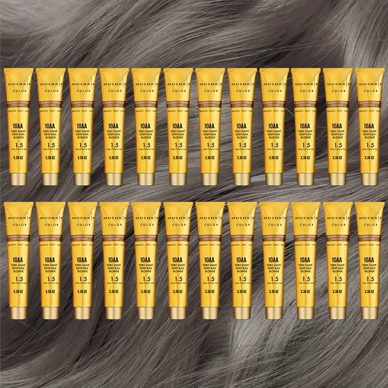 Pack of 24 - 10AA Very Light Deep Ash Blonde Hair Color