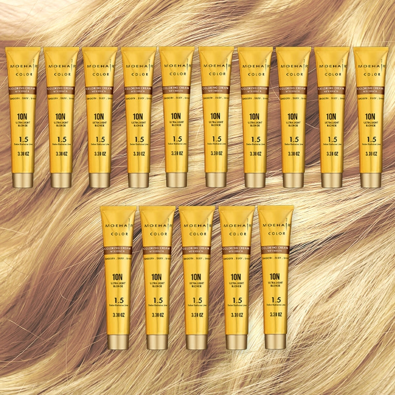 Pack of 15 - 10N Ultra Light Blonde Hair Color