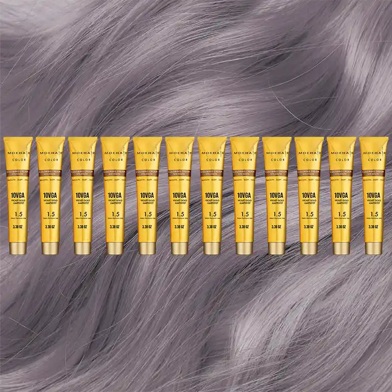 Pack of 12 - 10VGA Violet Gold Amethyst Hair Color