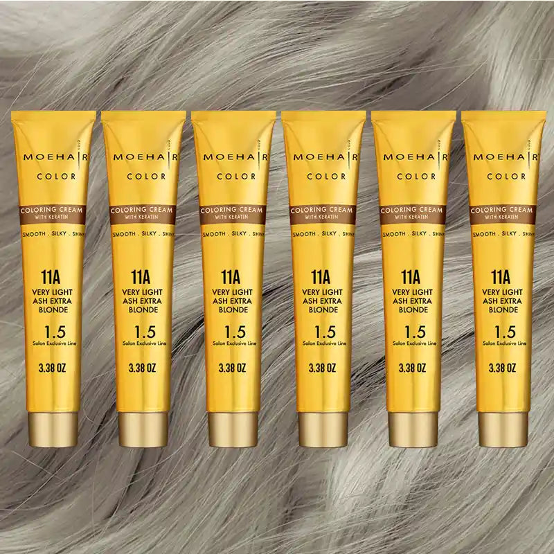 Pack of 6 - 11A Very Light Ash Extra Blonde Hair Color