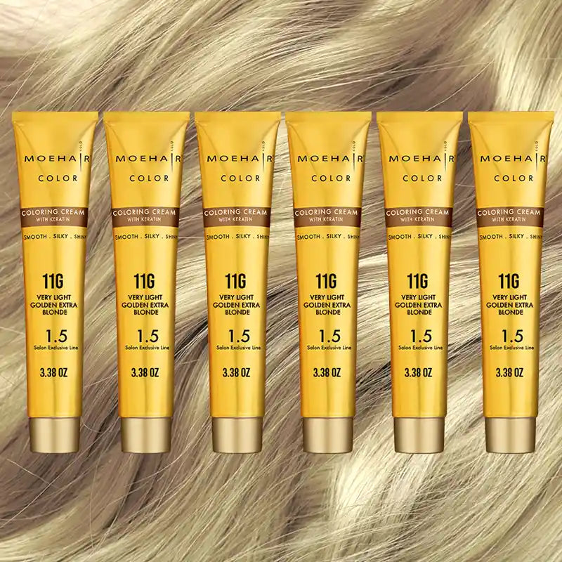 Pack of 6 - 11G Very Light Golden Extra Blonde Hair Color