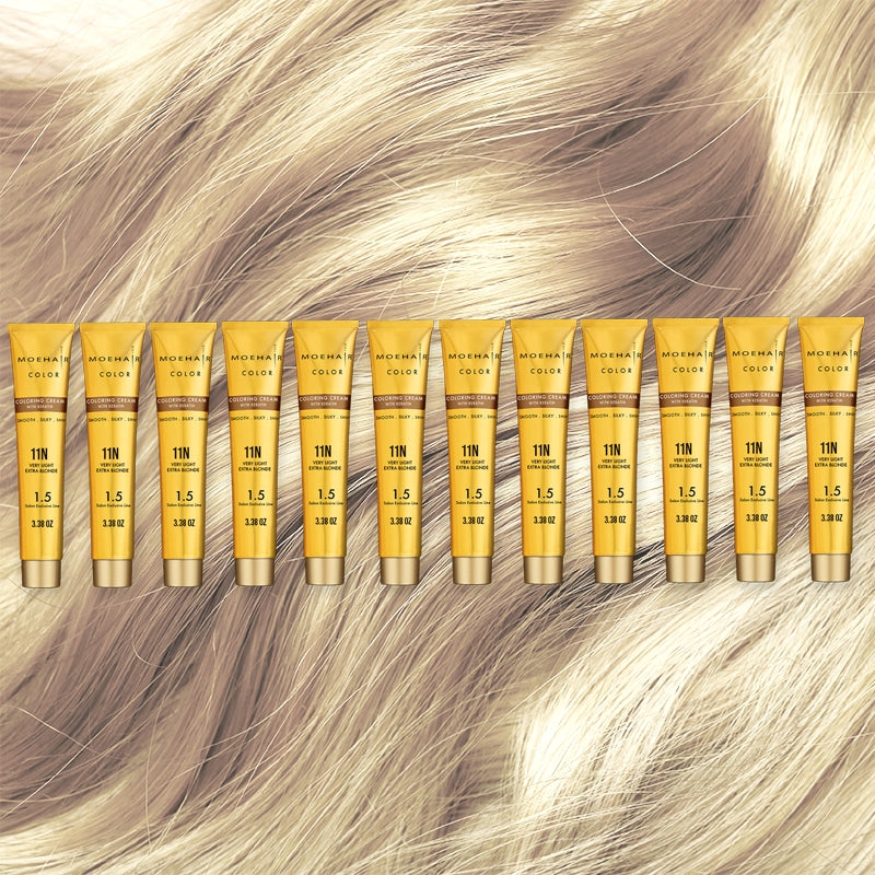 Pack of 12 - 11N Very Light Extra Blonde Hair Color