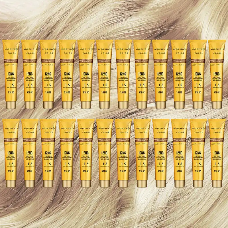 Pack of 24 - 12NG Very Light Golden Extra Blonde Plus Hair Color