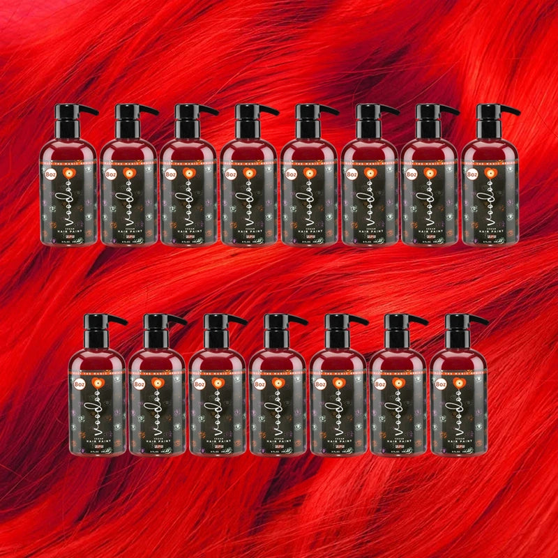 Bright Red Hair Dye