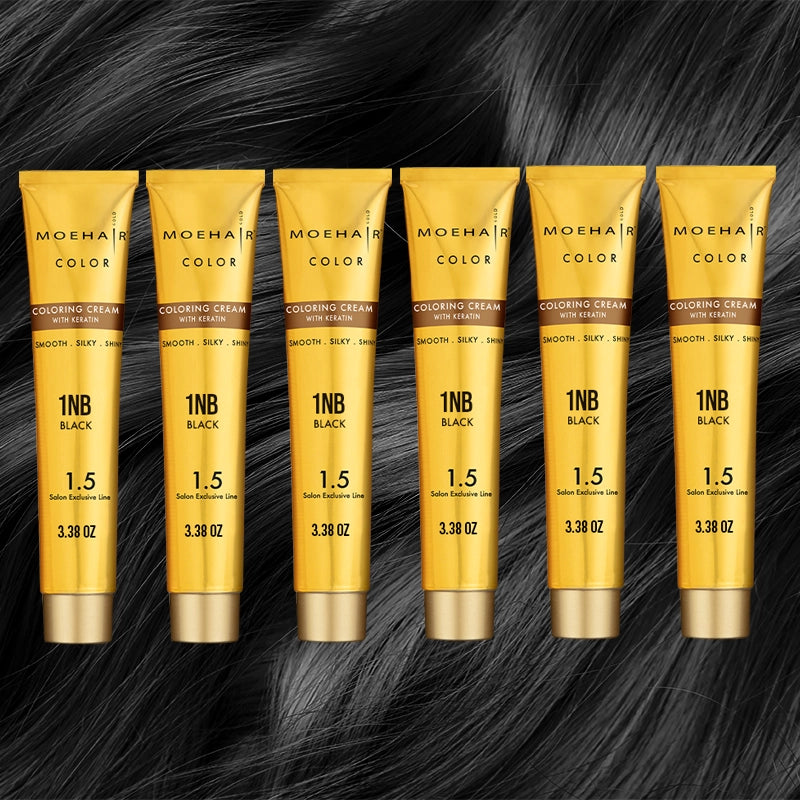 Pack of 5 - 1Nb black hair color 