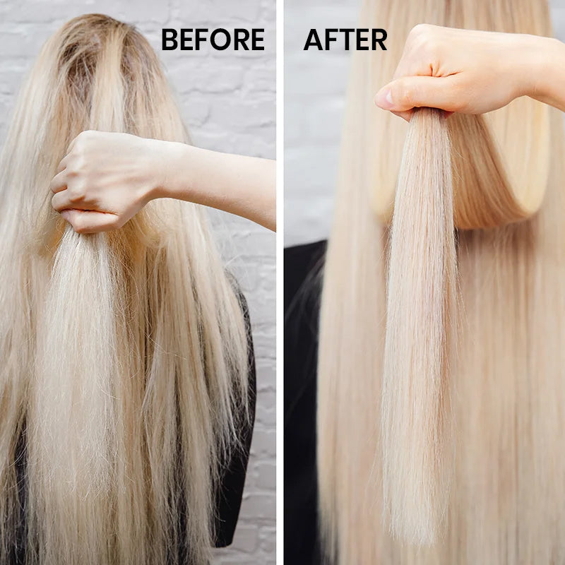 Before and after image of the product 