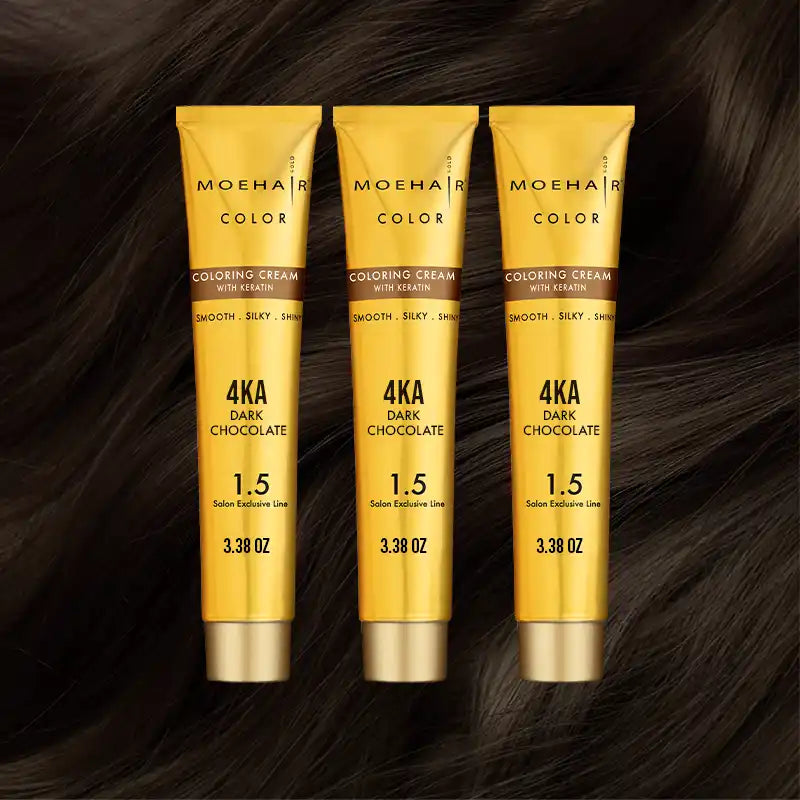 Pack of 3 - 4KA - Permanent Hair Color