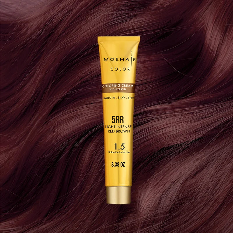 5RR Light Intense Red Brown Hair Color