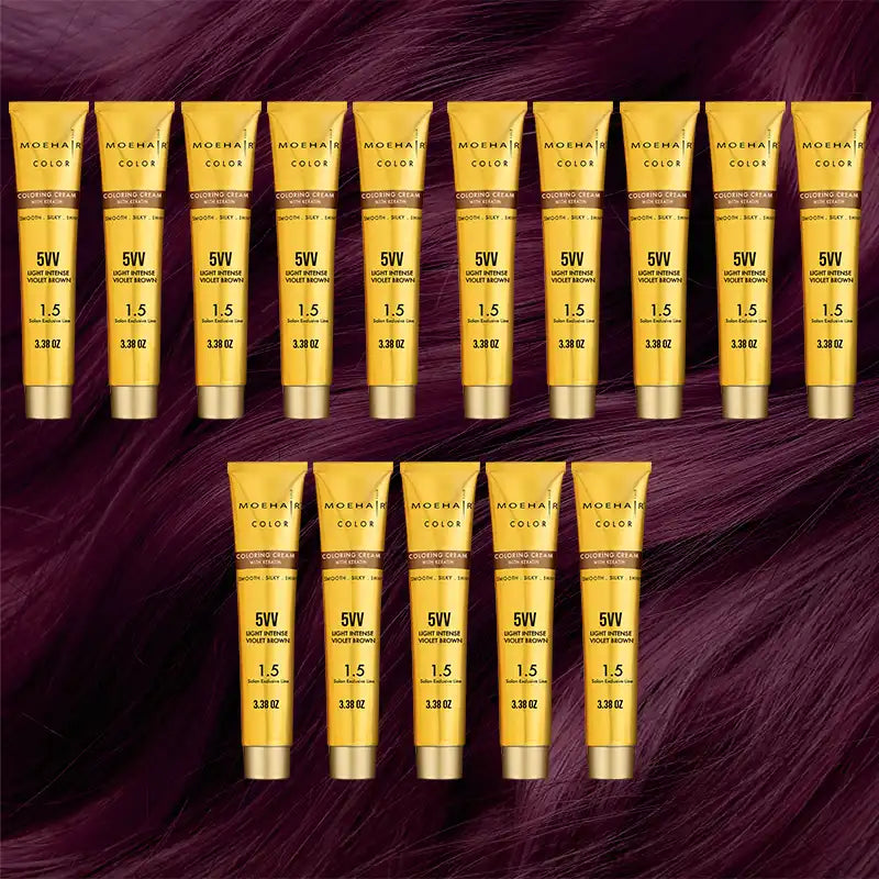 Pack of 15 - 5VV Light Intense Violet Brown Hair Color