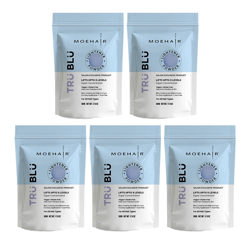 Pack of 5: Hair Bleach