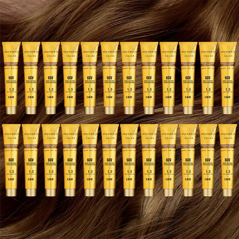 Pack of 24 - 6GV Dark Golden Violet Blonde Hair Color