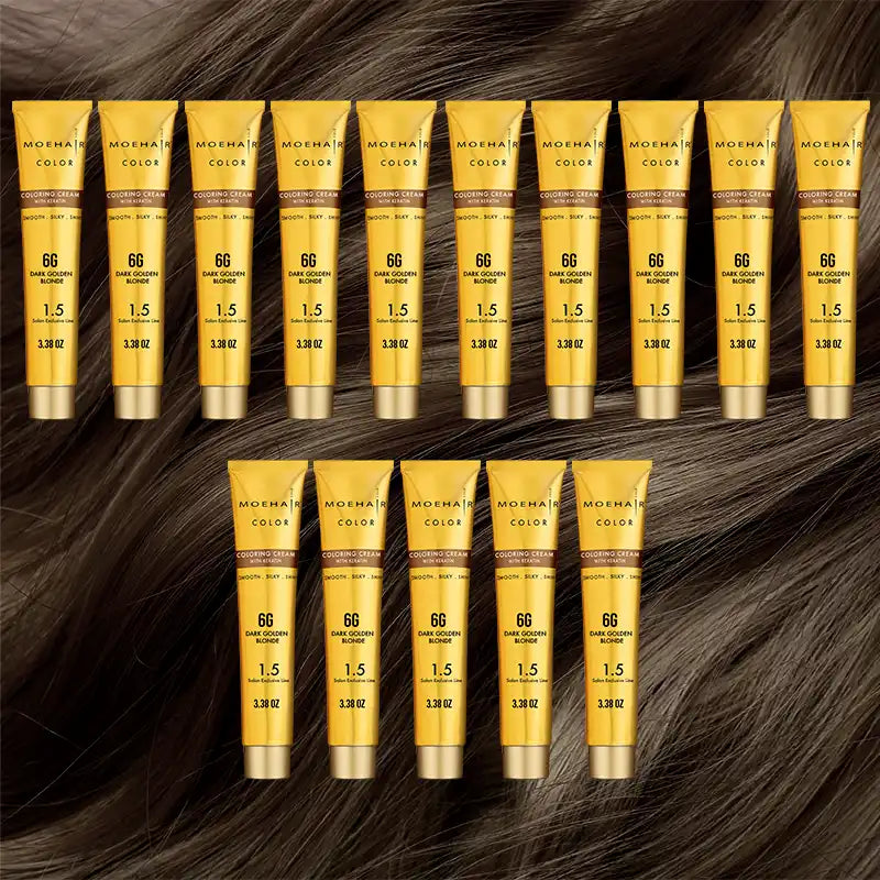 Pack of 15 - 6G Dark Golden Blonde Hair Color