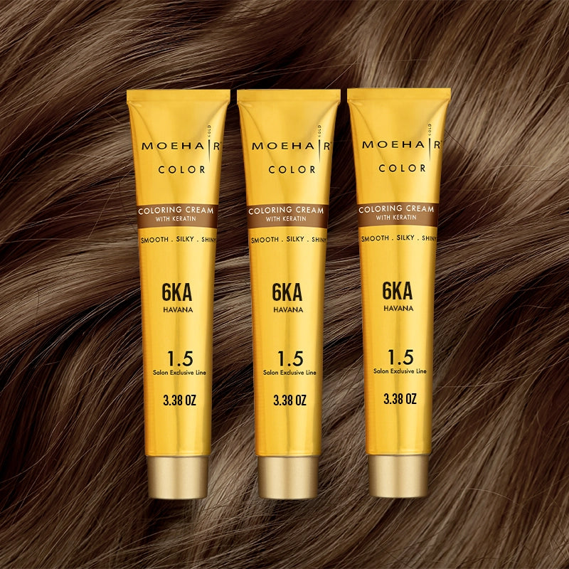Pack of 3 - 6KA Havana Hair Color