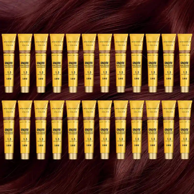 Pack of 24 - 6N@RV Dark Blonde Mahogany Hair Color