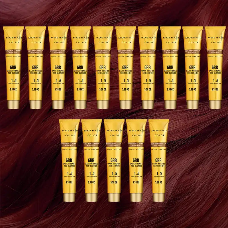 Pack of 15 - 6RR Dark Intense Red Blonde Hair Color