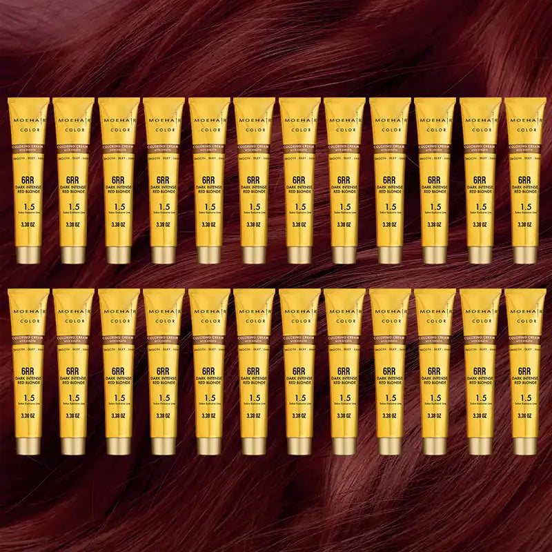 Pack of 24 - 6RR Dark Intense Red Blonde Hair Color