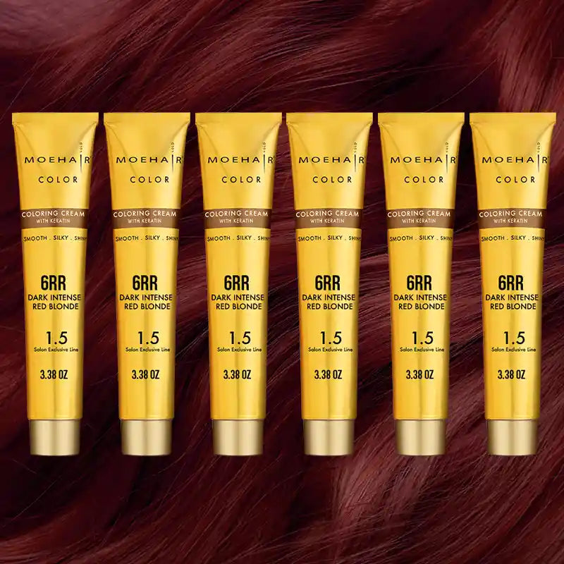 Pack of 6 - 6RR Dark Intense Red Blonde Hair Color